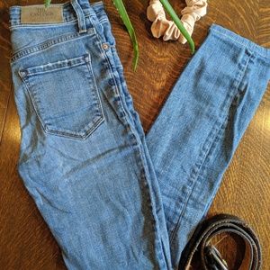 The Castings High Rise Lightly Ripped Skinny Jean